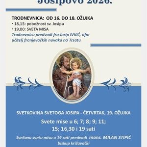 Proslava sv. Josipa na Trešnjevki